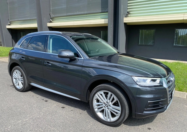 Audi Q5 cena 119000 przebieg: 71200, rok produkcji 2018 z Warszawa małe 154